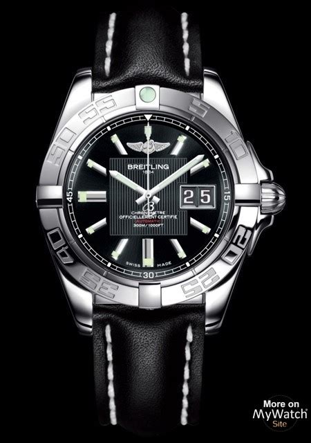 breitling galactic 41 uhrforum|Breitling galactic 41 leather strap.